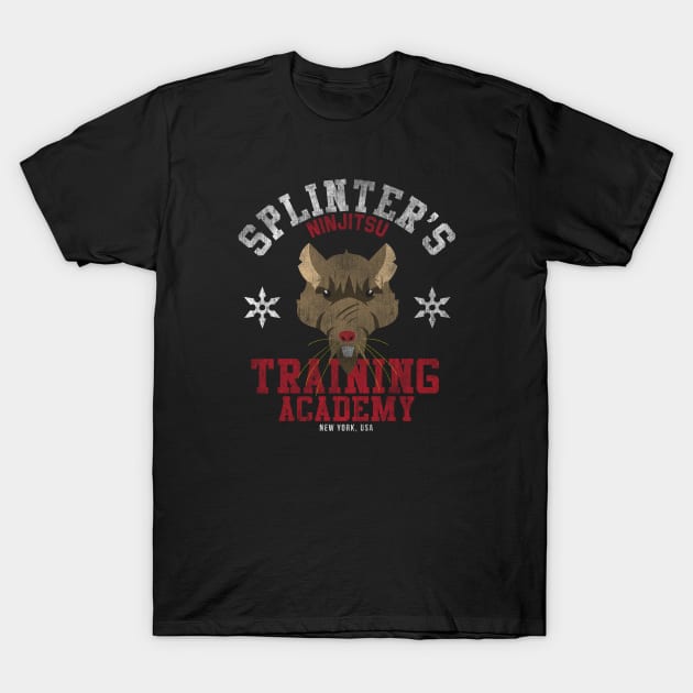 Teenage Mutant Ninja Turtles Splinter Training Academy T-Shirt by Rebus28